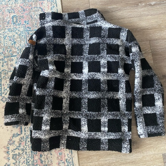 Roxy Plaid Sherpa Jacket - Picture 4 of 11